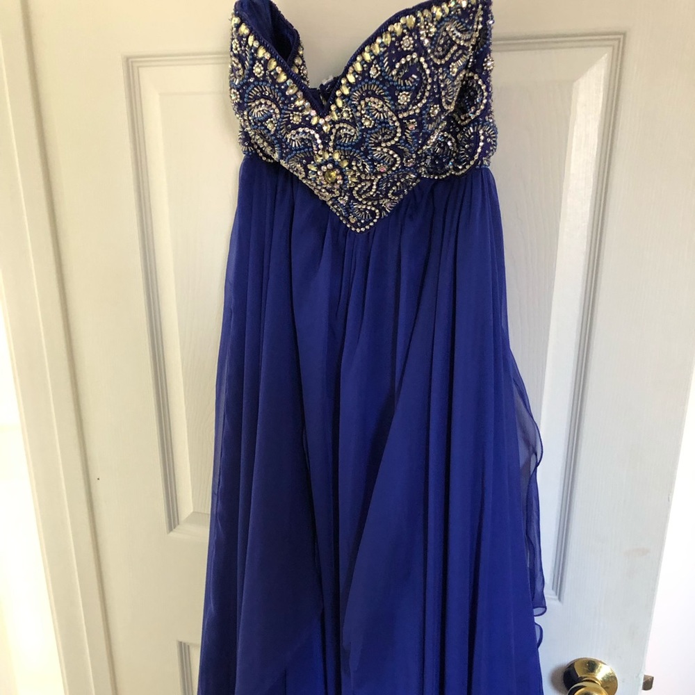 Sherri Hill floor length pageant/prom dress - Picture 1 of 4